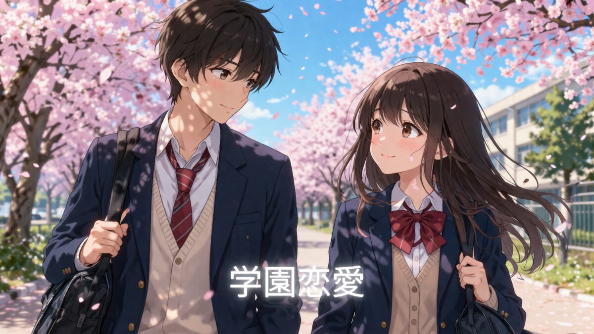 恋愛アニメ 学園 青春 おすすめ