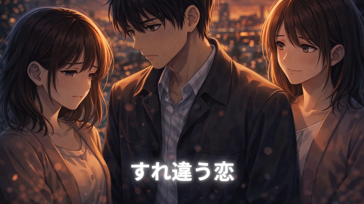 恋愛アニメ 三角関係 すれ違い